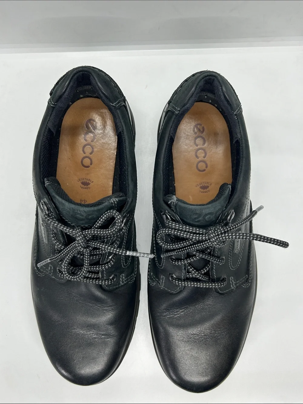 ECCO Men's Black Rugged Track GTX Tie Hiking Shoes Size 44 EU/10.5 US